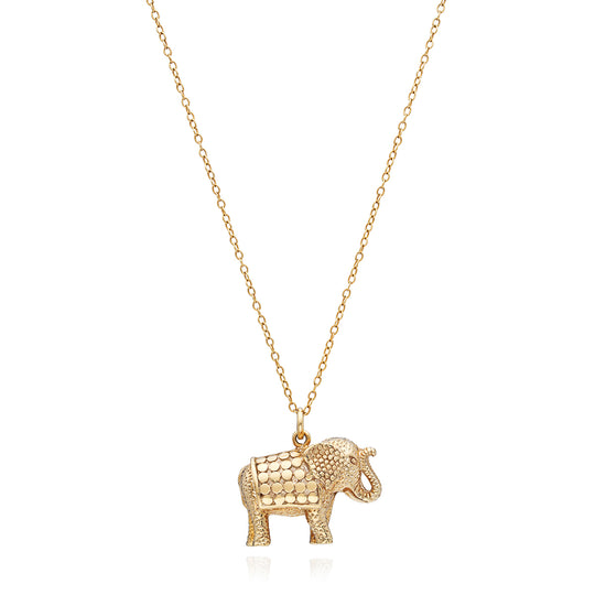 Long Anna high quality Beck Gold Necklace